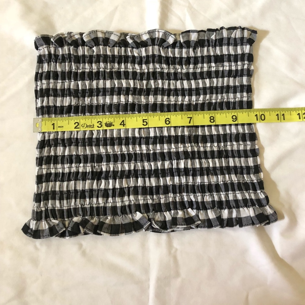 LAST ONE✅Gingham Tube Top - Picture 6 of 6